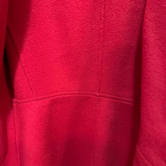 Talbots red wool jacket blazer size 8 - Picture 4 of 7